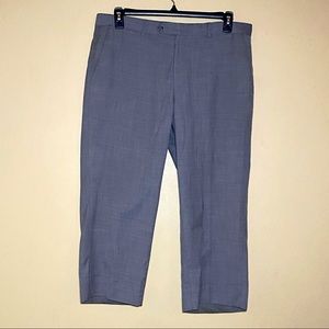 Beverly Hills Polo Club Size 37 Pants Plaid Work Business Straight Leg Mens